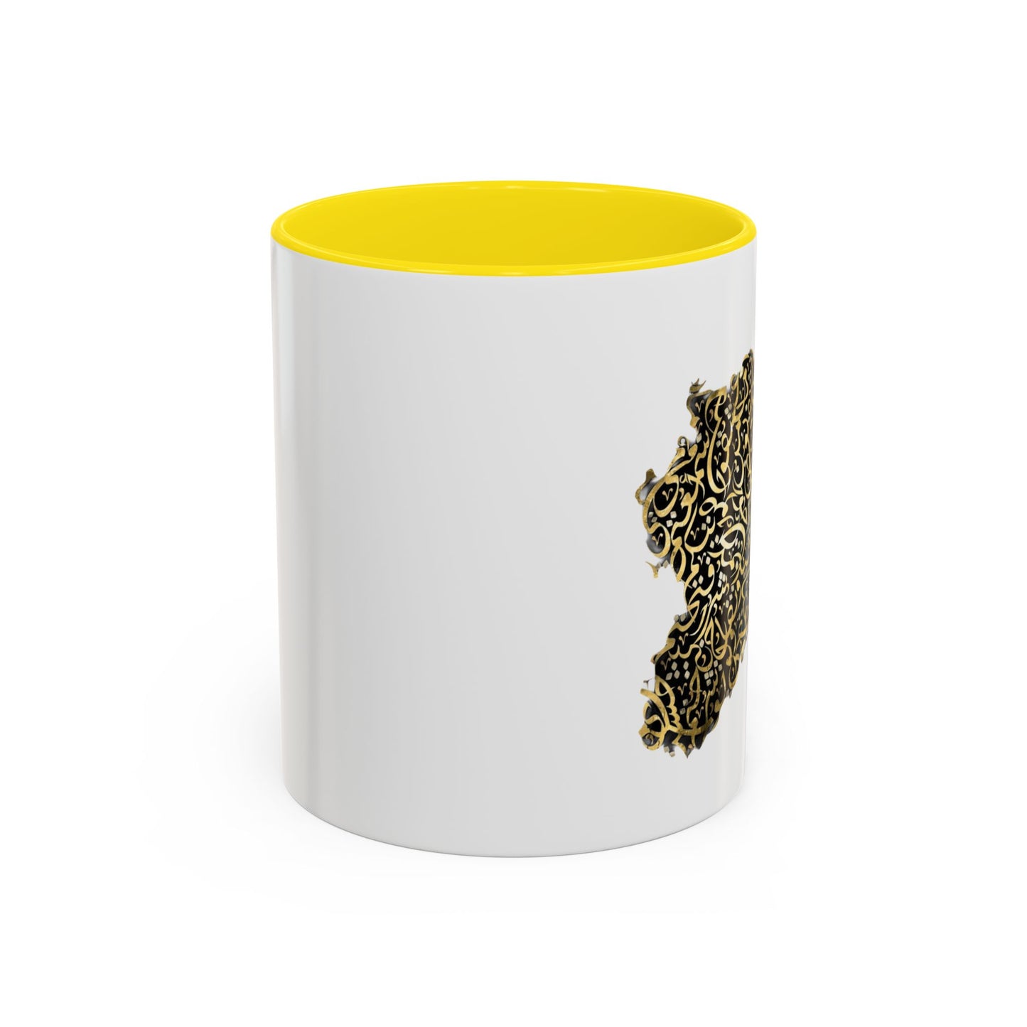 Elegant Gold-Detail Accent Coffee Mug - Perfect Gift for Tea Lovers & Special Occasions