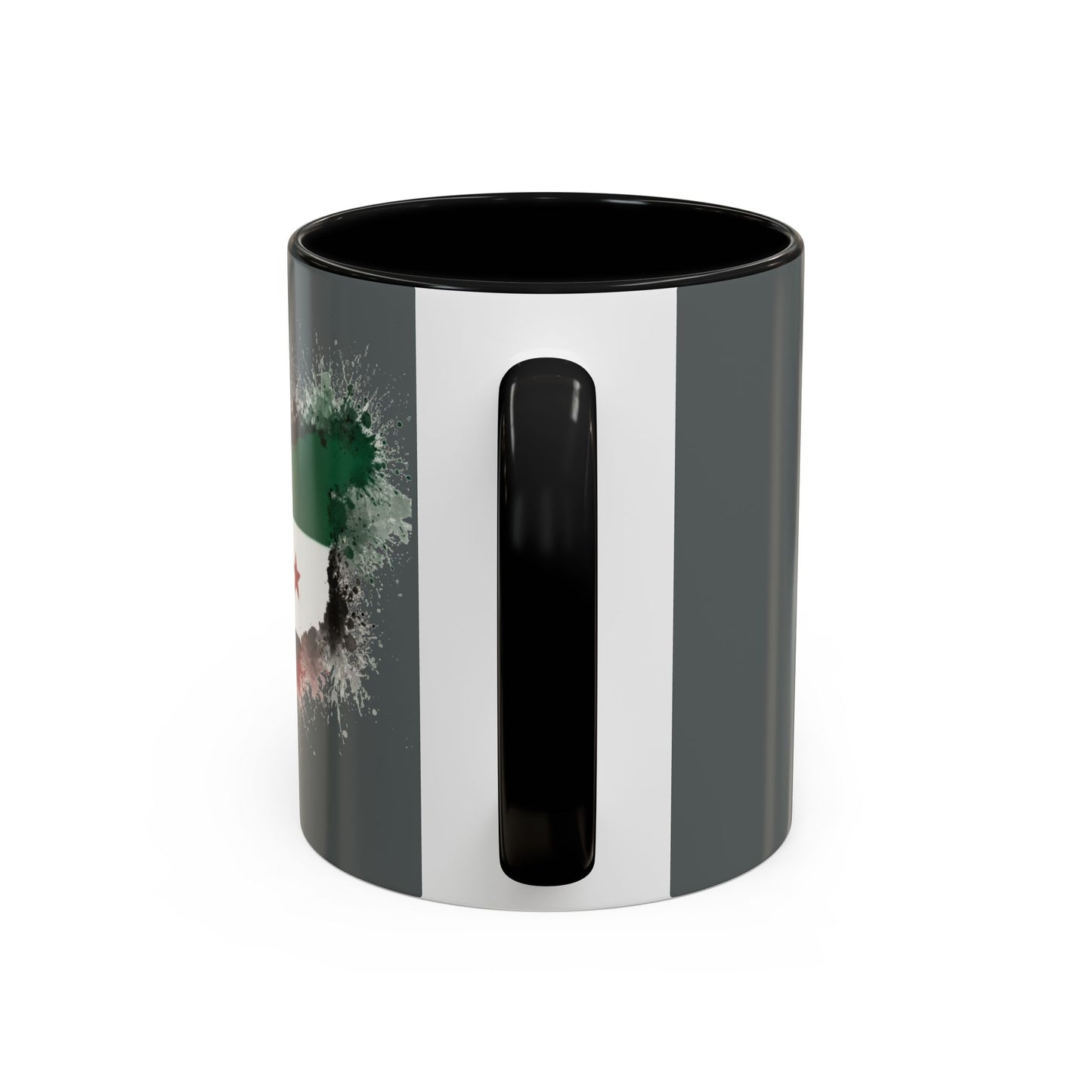 Syrian Flag Accent Coffee Mug - Unique Gift for Coffee Lovers