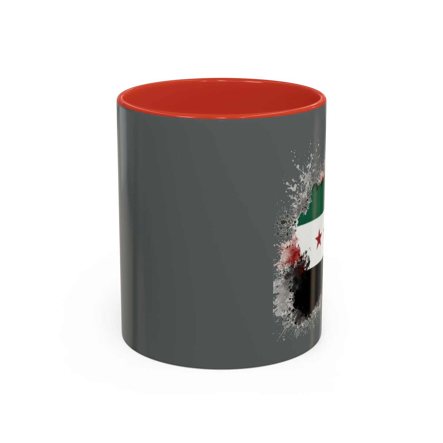 Syrian Flag Accent Coffee Mug - Unique Gift for Coffee Lovers