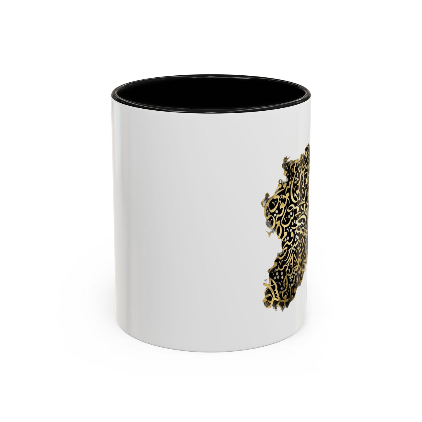 Elegant Gold-Detail Accent Coffee Mug - Perfect Gift for Tea Lovers & Special Occasions