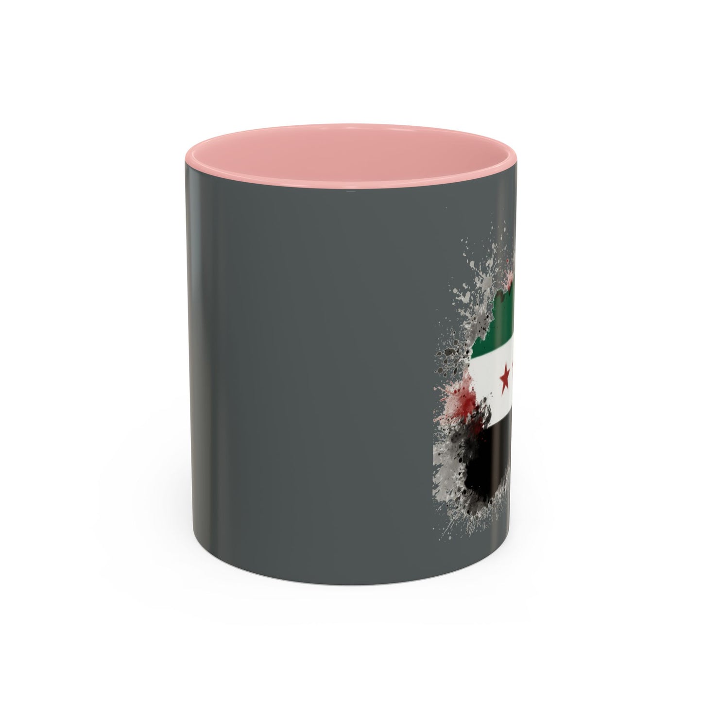 Syrian Flag Accent Coffee Mug - Unique Gift for Coffee Lovers