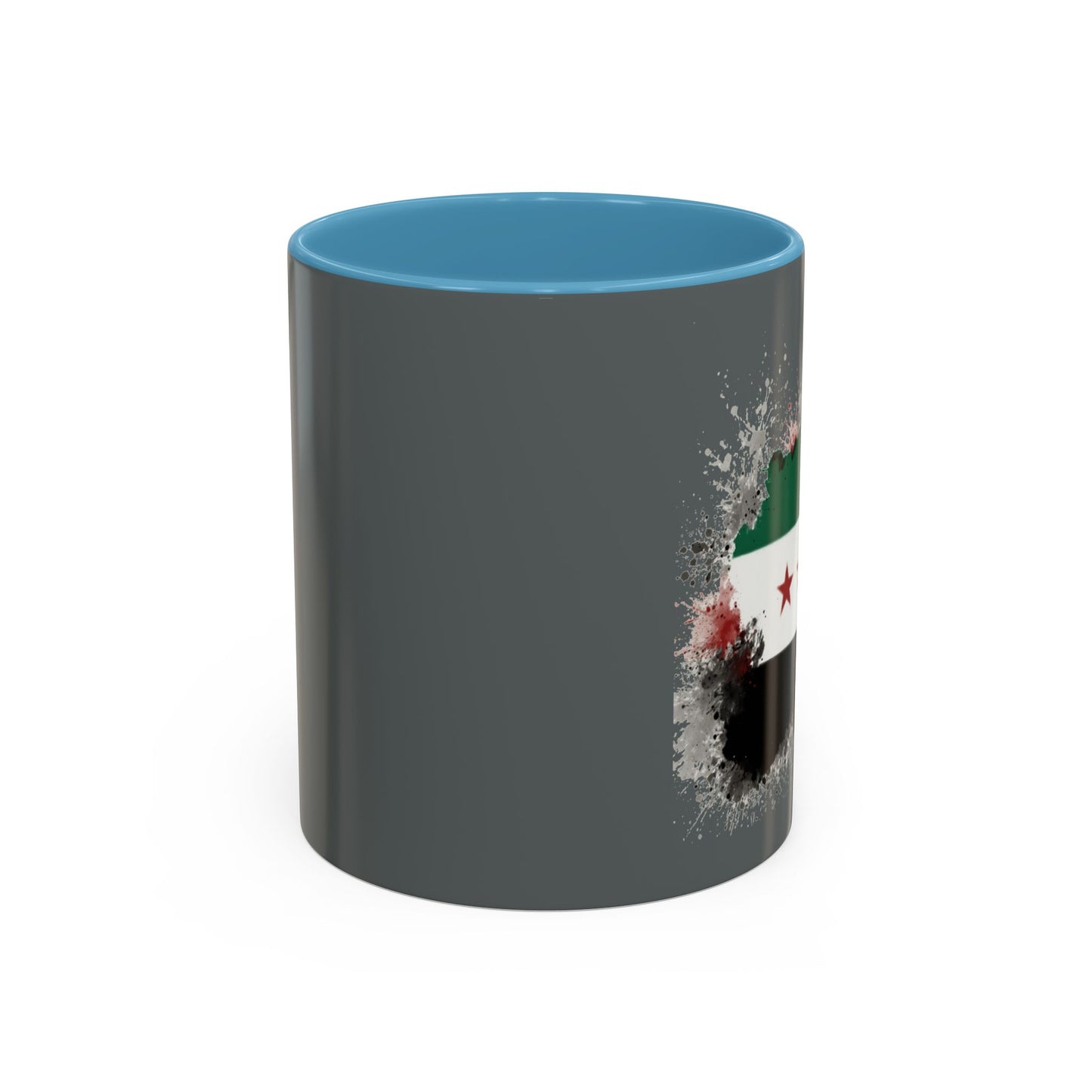 Syrian Flag Accent Coffee Mug - Unique Gift for Coffee Lovers