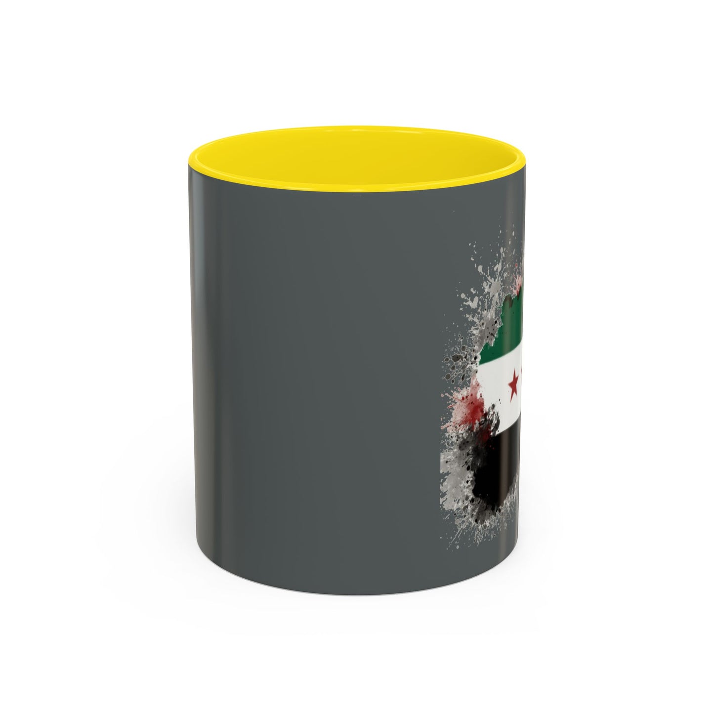 Syrian Flag Accent Coffee Mug - Unique Gift for Coffee Lovers