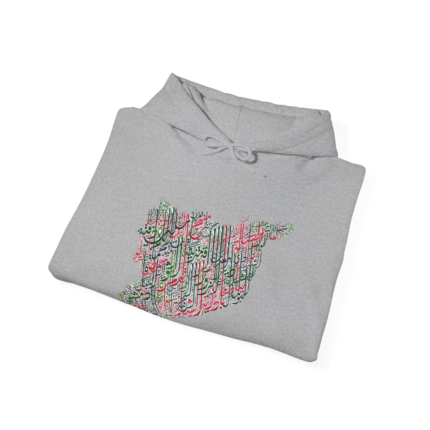 Farbenfroher grafischer Unisex-Kapuzenpullover - Bequemes Sweatshirt aus schwerem Mischgewebe für lässige Vibes