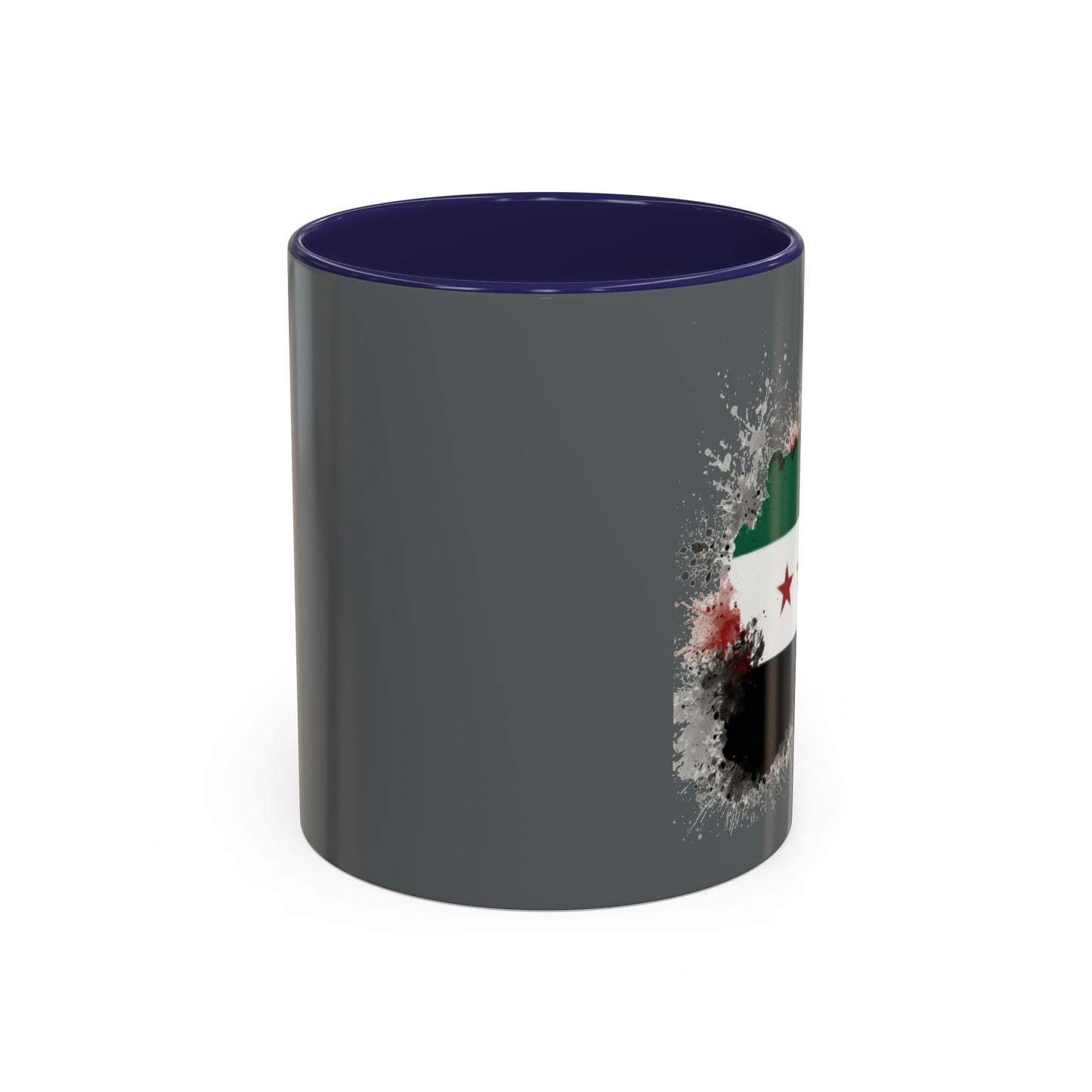 Syrian Flag Accent Coffee Mug - Unique Gift for Coffee Lovers