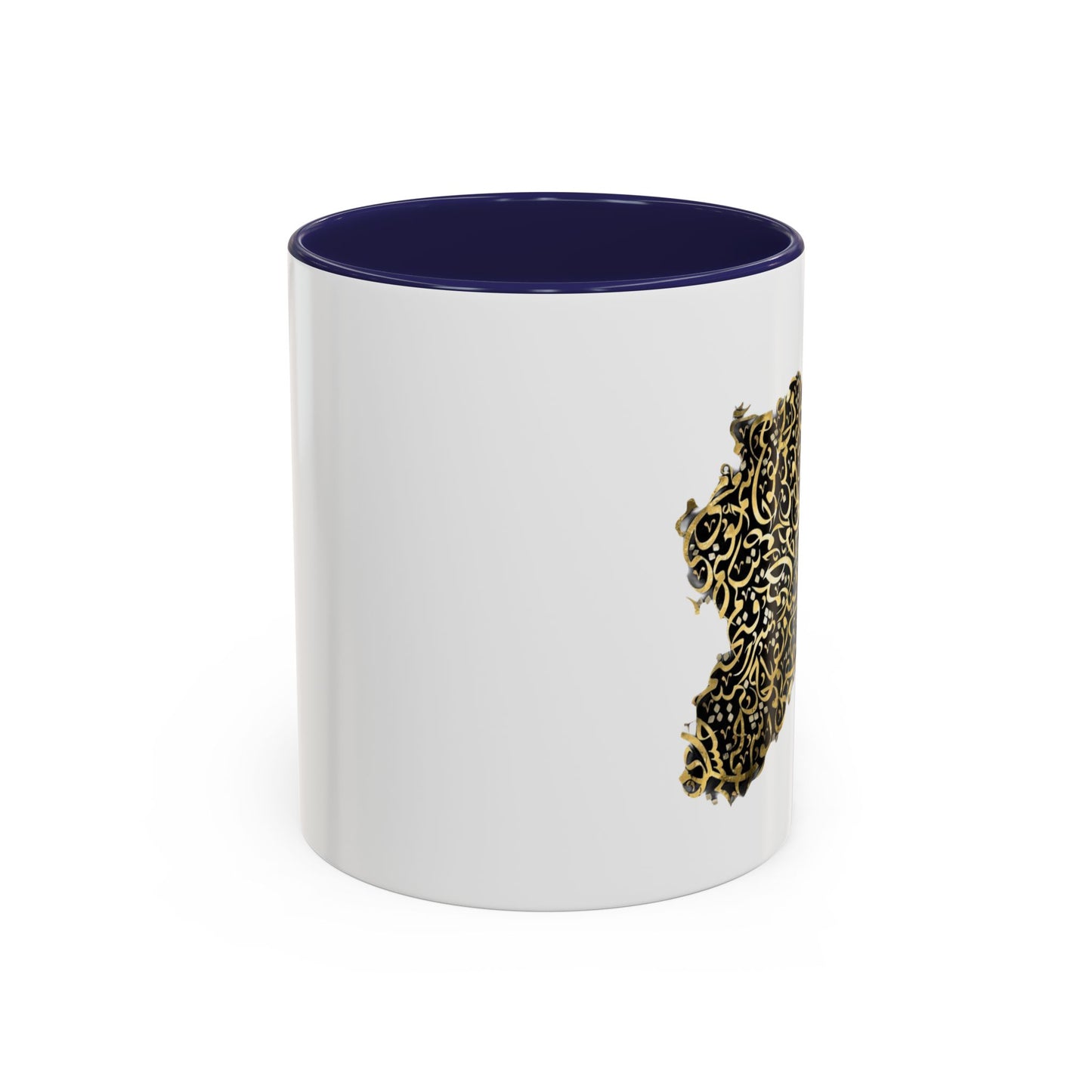 Elegant Gold-Detail Accent Coffee Mug - Perfect Gift for Tea Lovers & Special Occasions