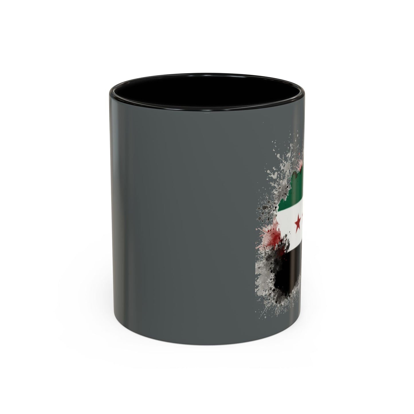 Syrian Flag Accent Coffee Mug - Unique Gift for Coffee Lovers