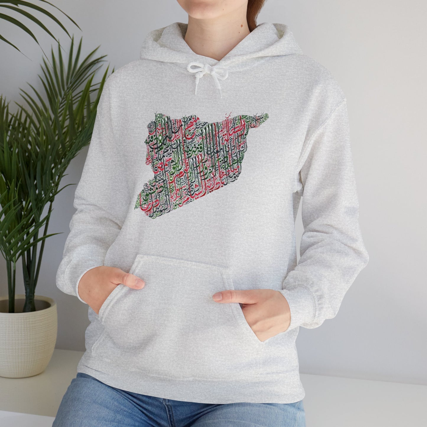 Farbenfroher grafischer Unisex-Kapuzenpullover - Bequemes Sweatshirt aus schwerem Mischgewebe für lässige Vibes